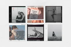 120 + Film Frames & Instant Template