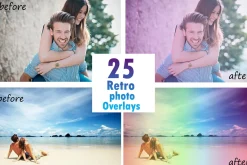 25 Amazing Retro Photo Overlays