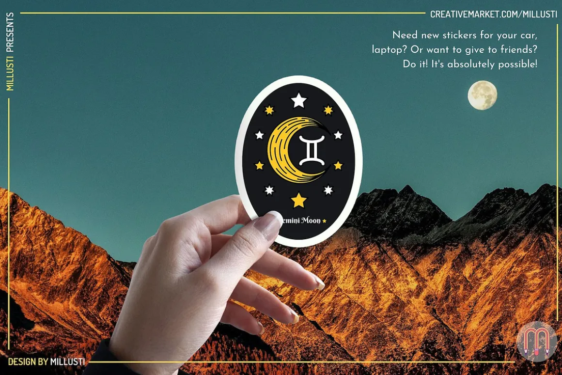 12 Astrology Zodiac Moon Sign Lunar