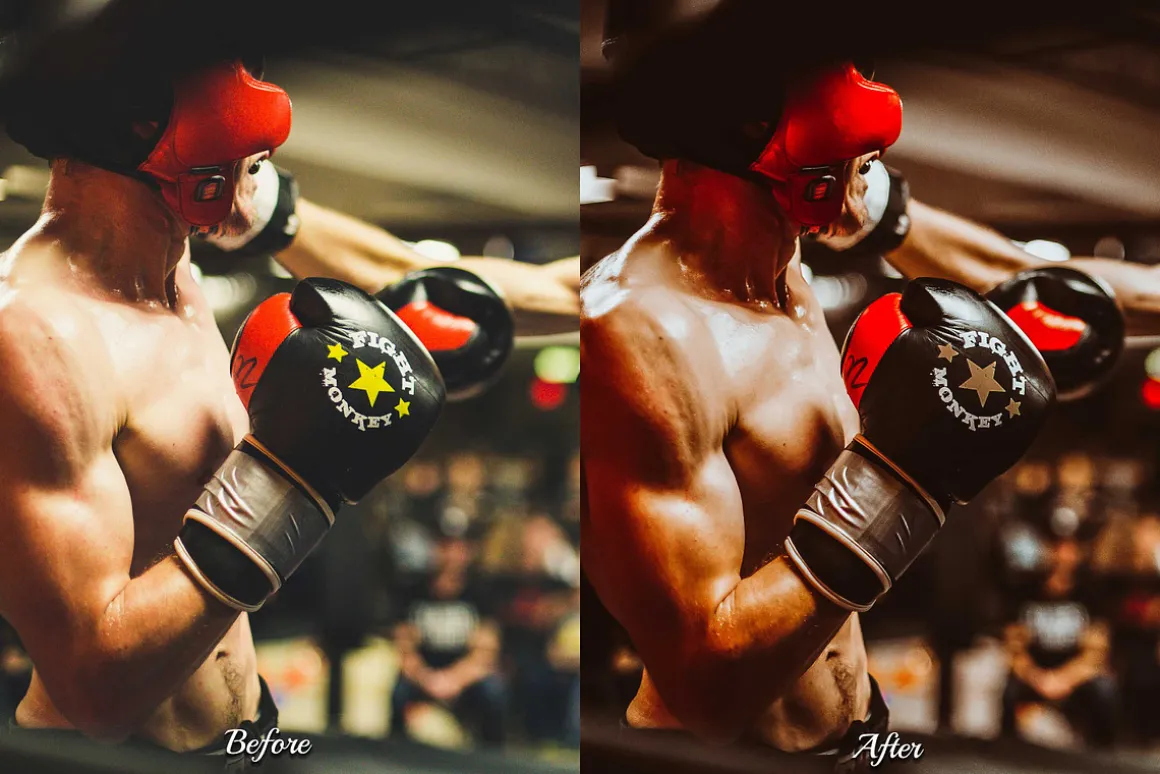 30 Boxing Lightroom Presets Bundle