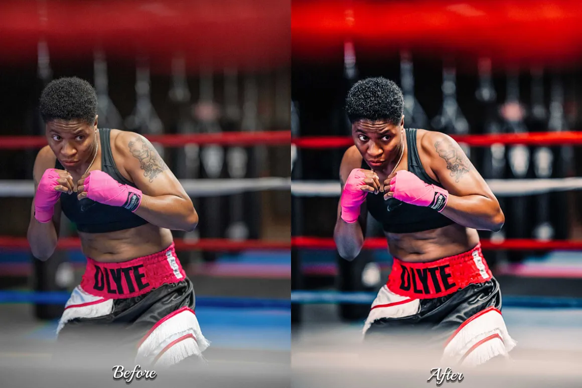 30 Boxing Lightroom Presets Bundle
