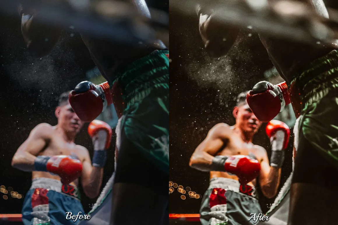 30 Boxing Lightroom Presets Bundle