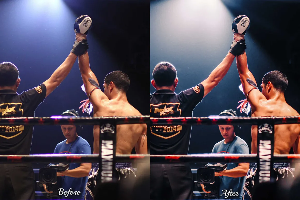 30 Boxing Lightroom Presets Bundle