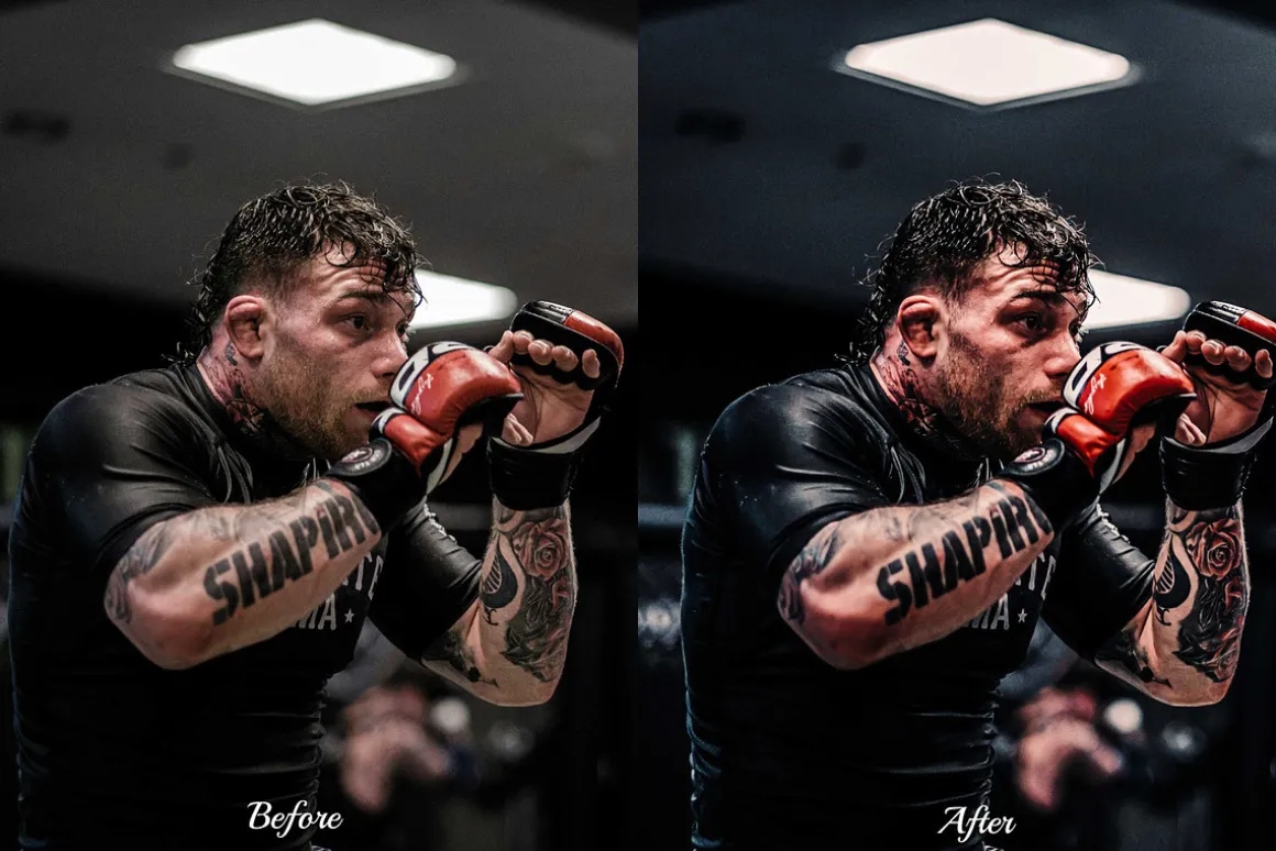 30 Boxing Lightroom Presets Bundle