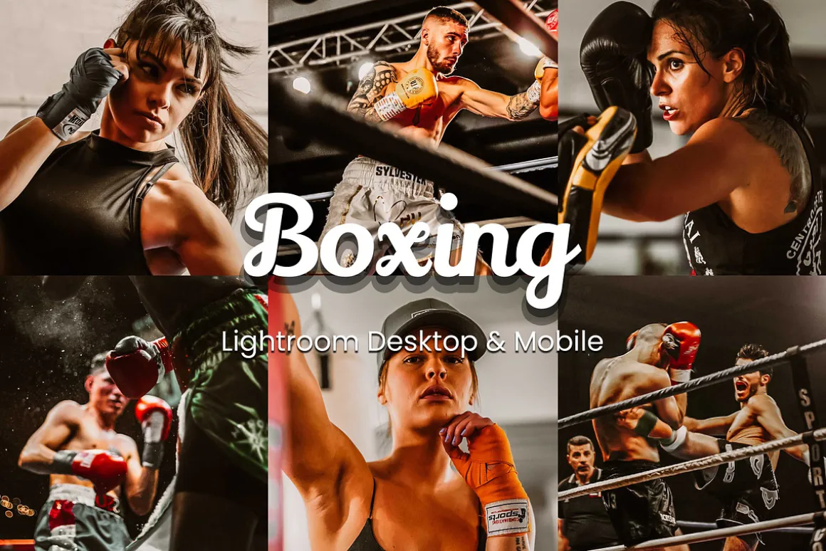 30 Boxing Lightroom Presets Bundle