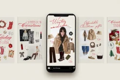 80 Christmas LTK Template Bundle