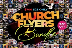 70+ Church Flyers Bundle