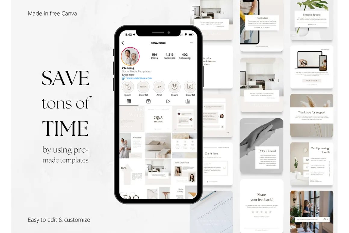100 Cleaning Business Post Templates