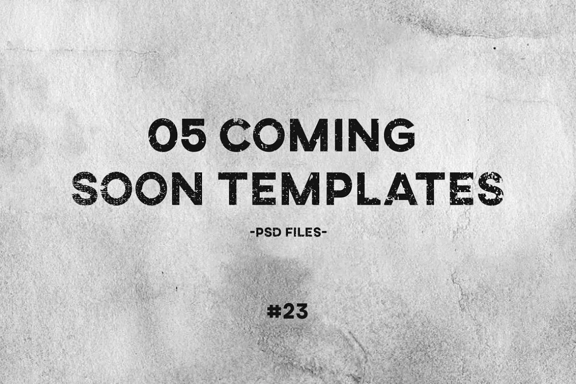 05 Coming Soon Templates