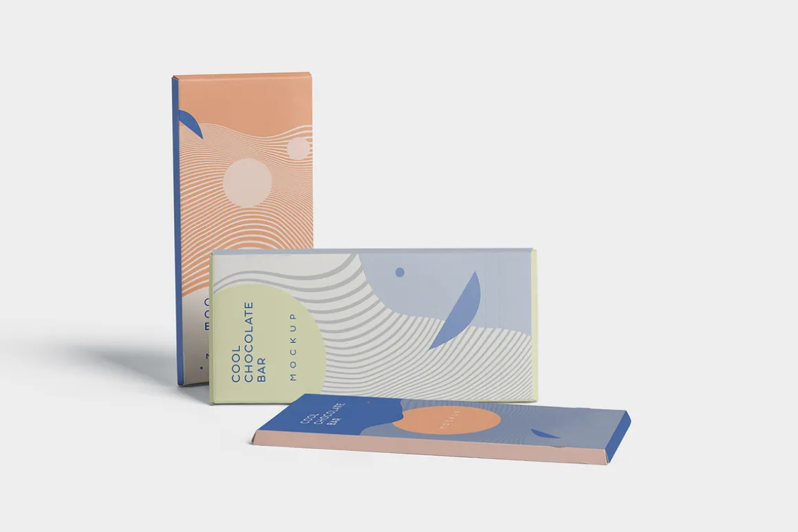 5 Cool Chocolate Bar Mockups