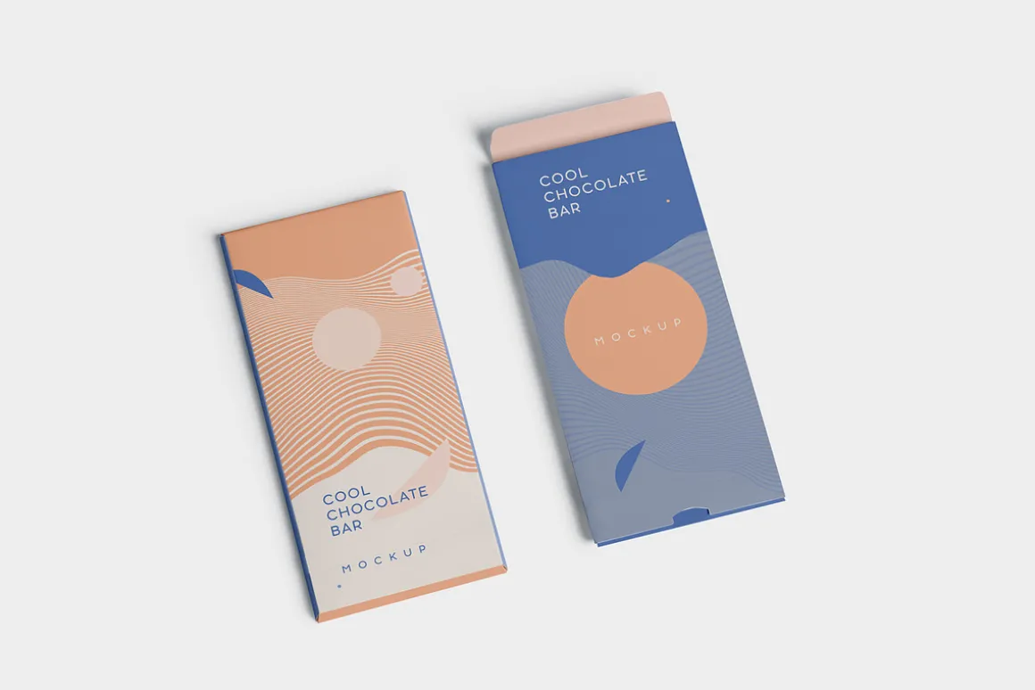5 Cool Chocolate Bar Mockups