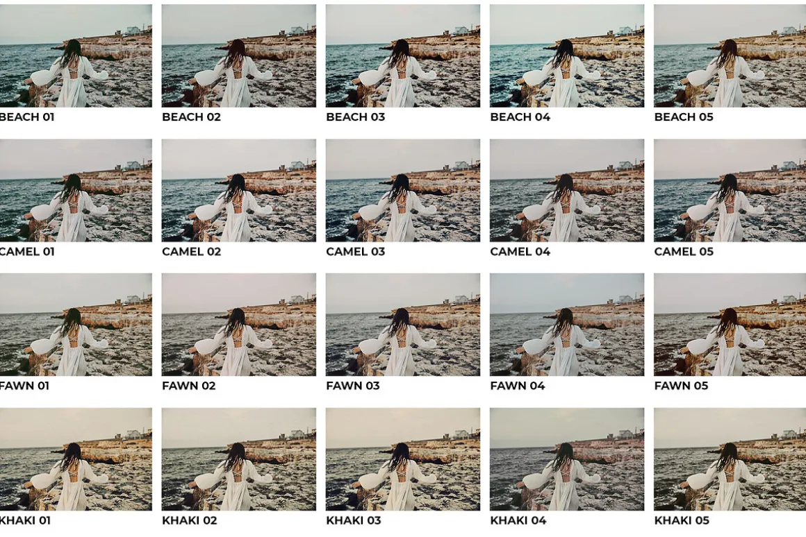 20 Creamy Beige Lightroom Presets