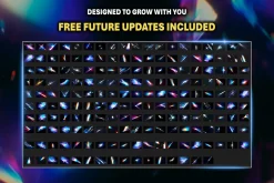 150+ Crystal Light Leaks Overlays