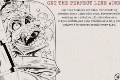 59 Easy Ink Brushes For Procreate
