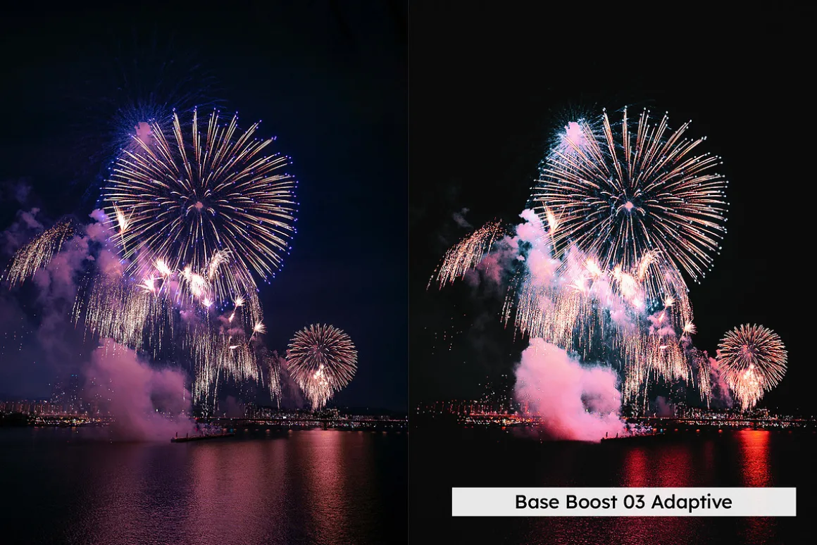 20 Fireworks Night Lightroom Presets