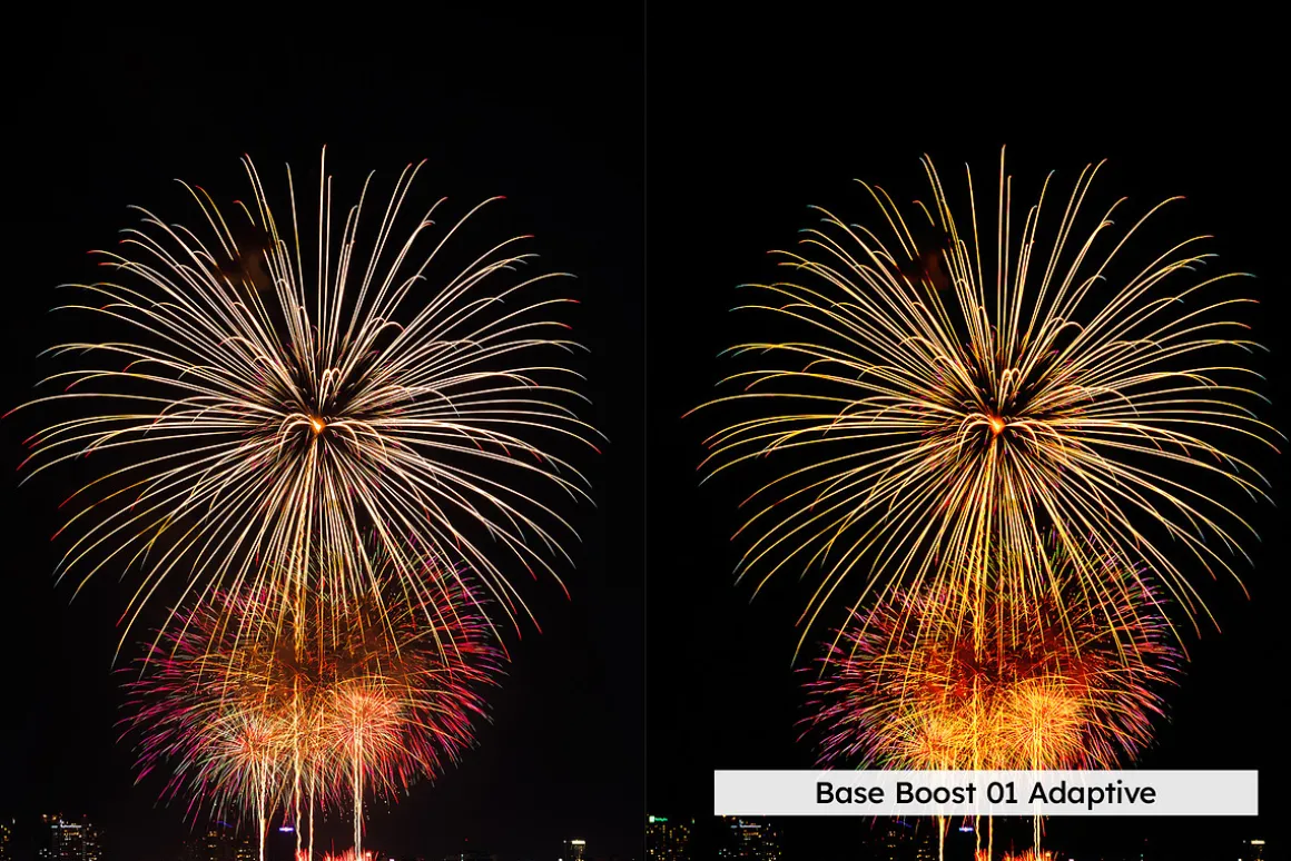 20 Fireworks Night Lightroom Presets