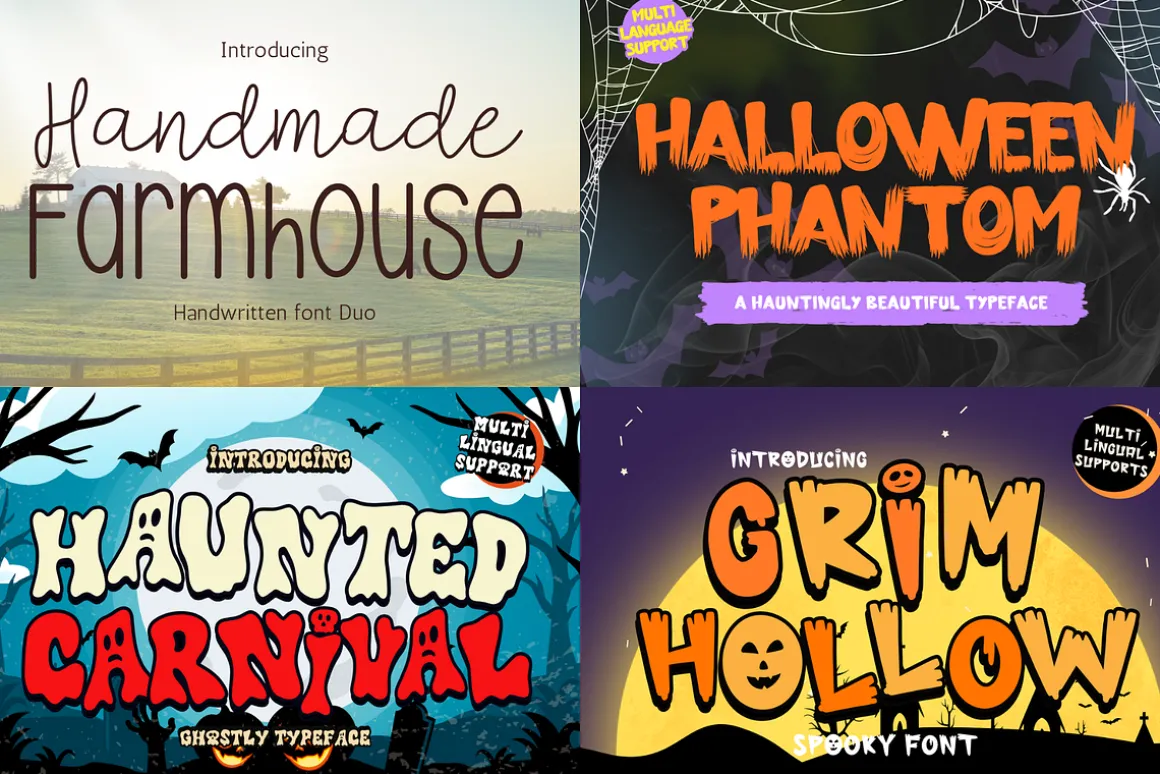 44 Fonts Mega Bundle