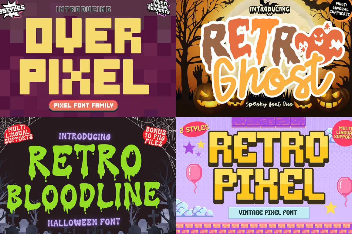 44 Fonts Mega Bundle