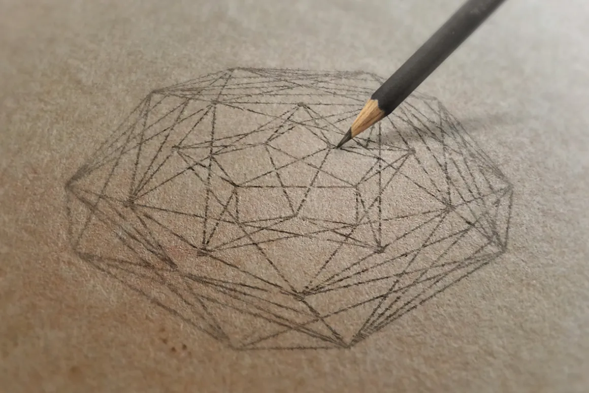 24 Geometric Shapes - Lines (v.2)