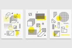 78 geometric shapes, 22 posters