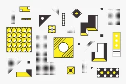 78 geometric shapes, 22 posters