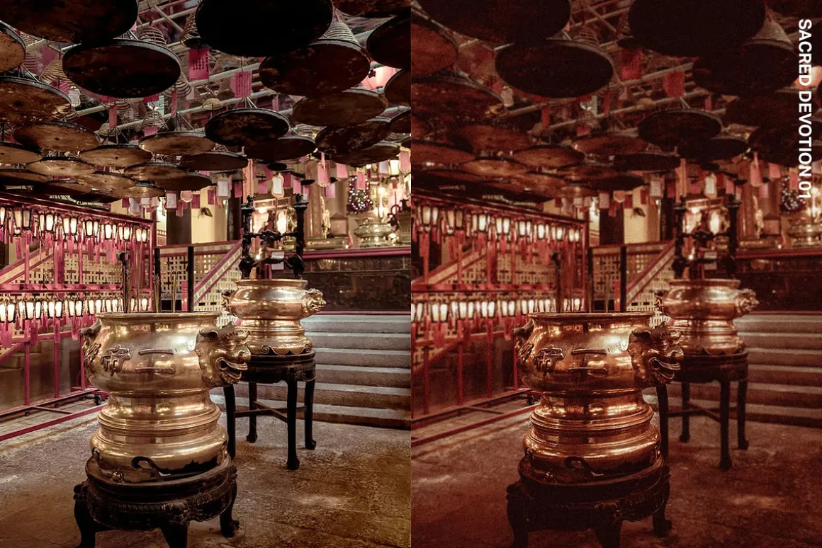 20 HK Cinema Lightroom Presets LUTs