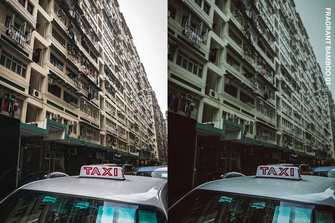 20 HK Cinema Lightroom Presets LUTs