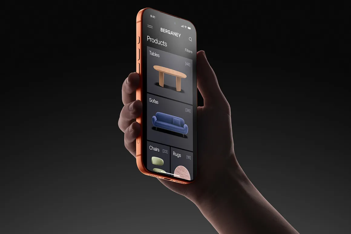 24 iPhone 17 Pro in Hand Mockups