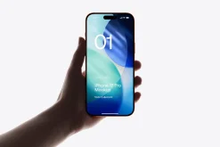 24 iPhone 17 Pro in Hand Mockups