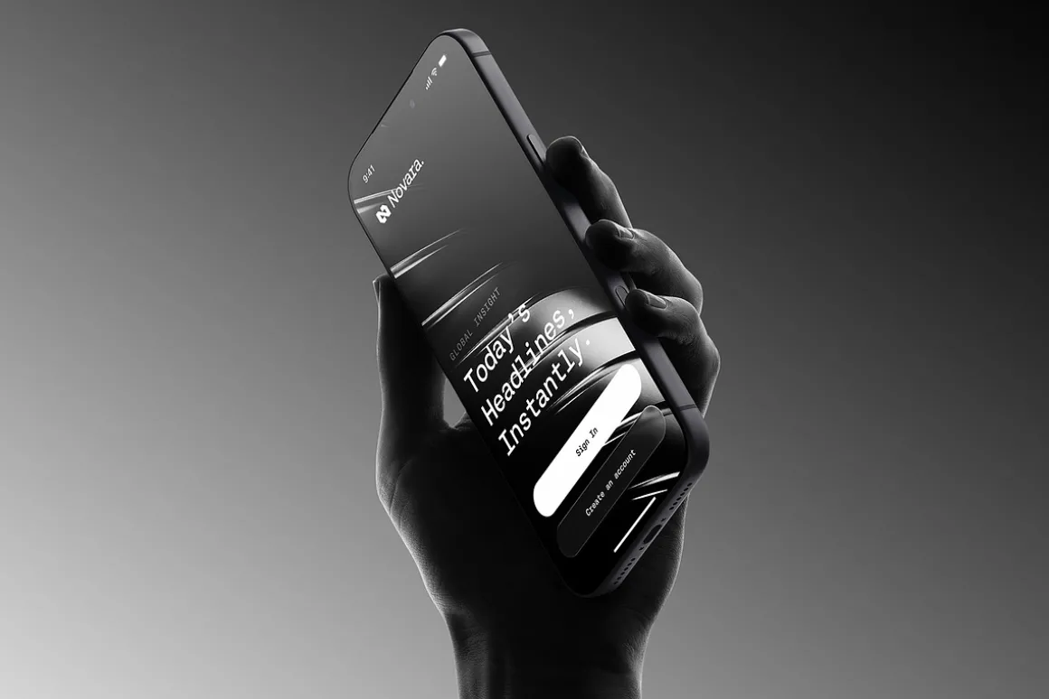 24 iPhone 17 Pro in Hand Mockups