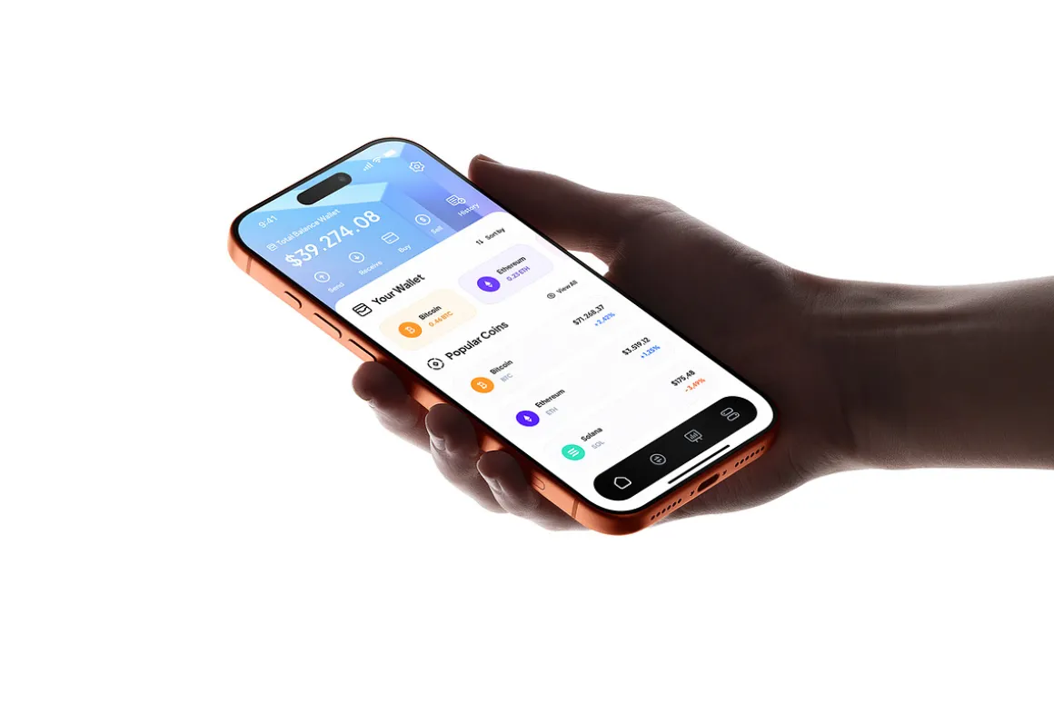 24 iPhone 17 Pro in Hand Mockups