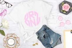 4 Letter Circle Monogram Font & Kit