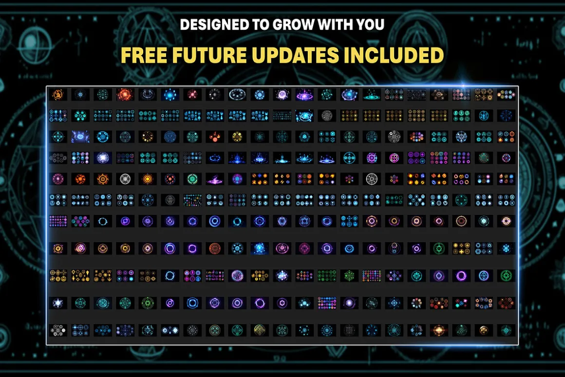 275+ Magic Rune Circles and Glyphs