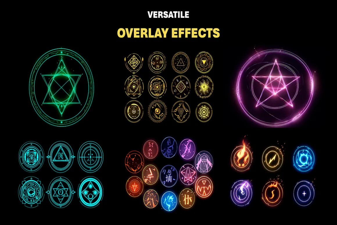 275+ Magic Rune Circles and Glyphs