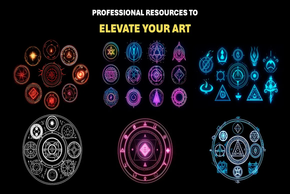 275+ Magic Rune Circles and Glyphs