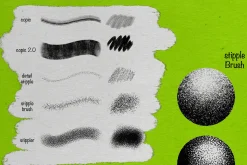 21 Micron Brushes For Procreate