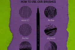 21 Micron Brushes For Procreate