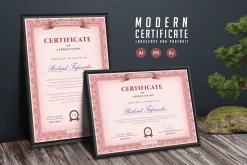 463. Modern Certificate Template