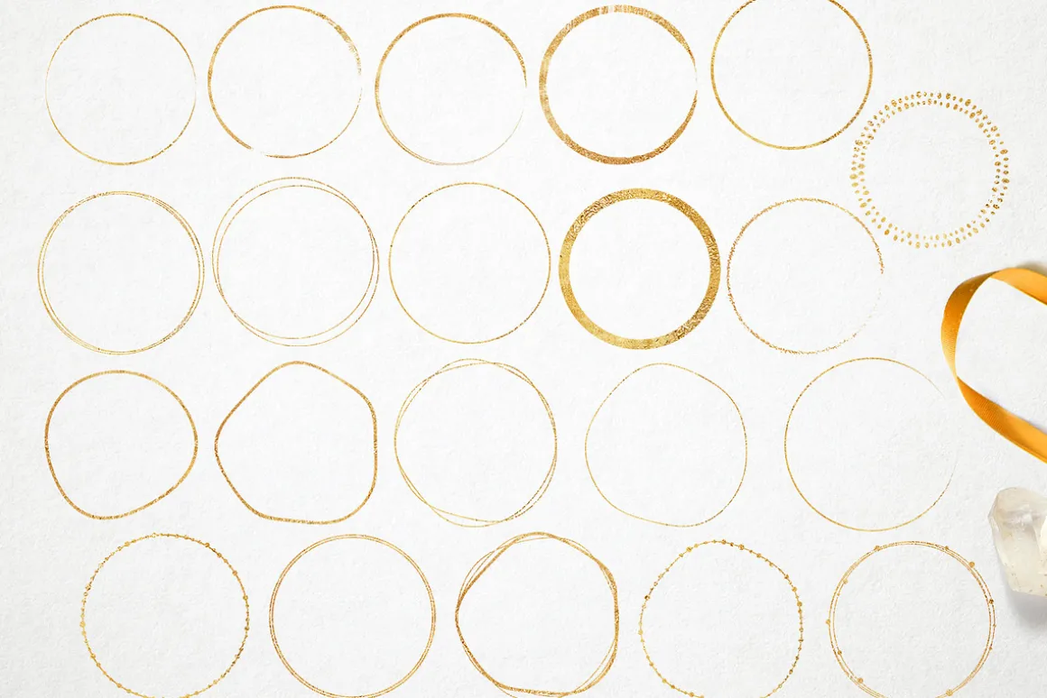 42 Navy and gold elements for logo