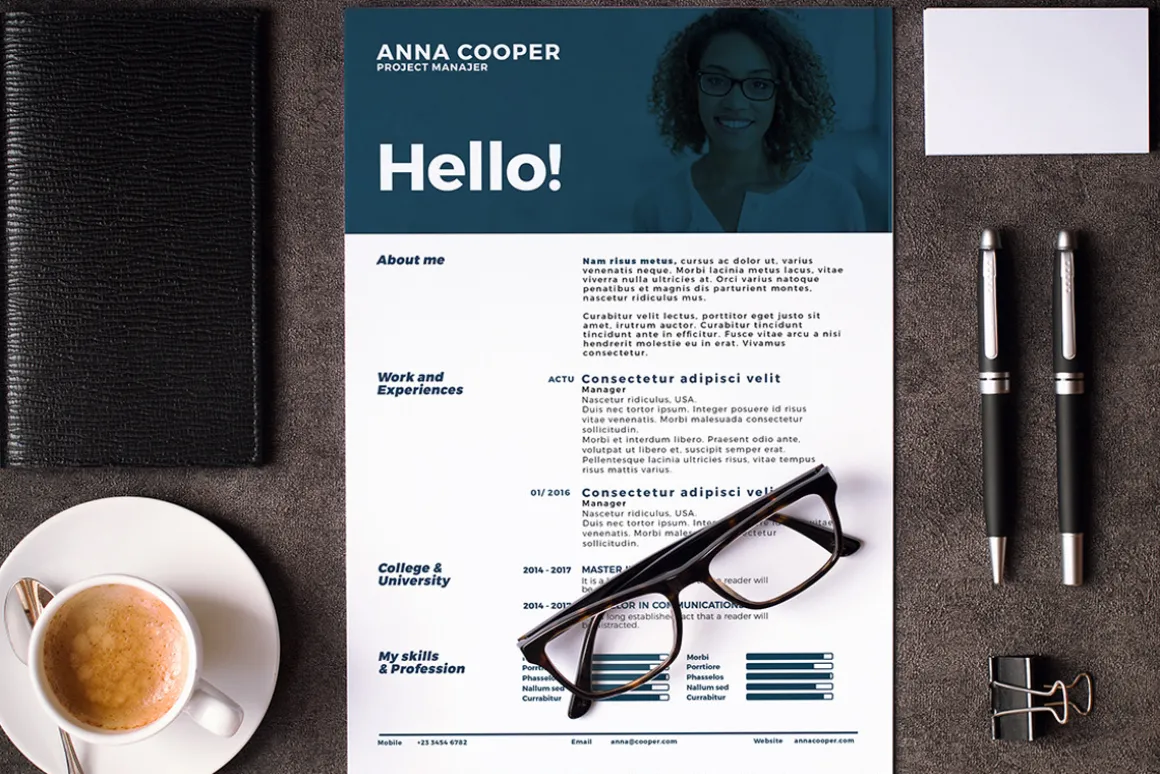 3 Pages Resume