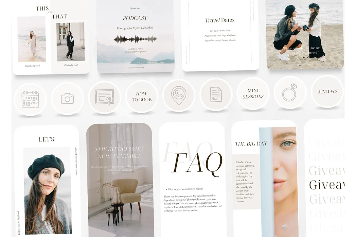 210 Photography Social Media BUNDLE