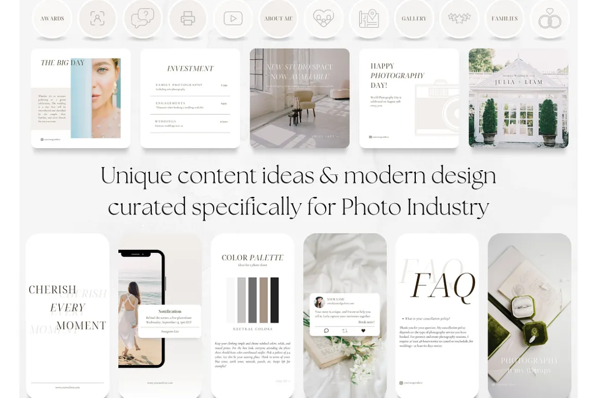 210 Photography Social Media BUNDLE