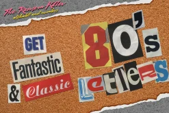 2600+ Ransom Note Letters from 1980s