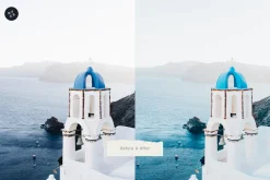 5 Santorini Lightroom Presets