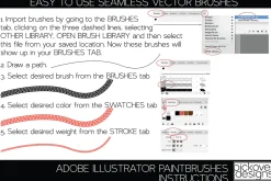 33 Simple Sewing Brushes-Illustrator