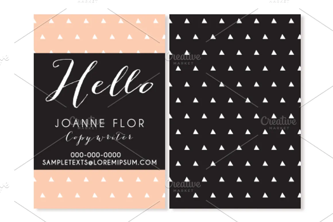 6 Trendy Business Card Templates