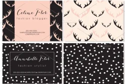 6 Trendy Business Card Templates