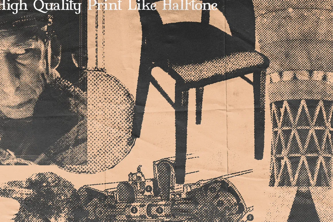 1350+ True Halftone Collection