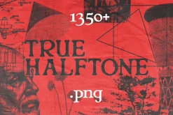 1350+ True Halftone Collection