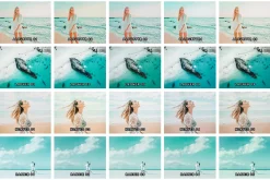 20 Turquoise Lightroom Presets LUTs